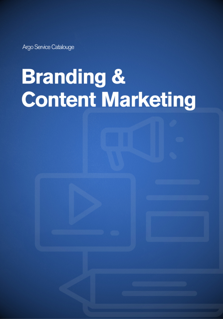 Branding and content marketing services by Argo agency Jeddah Saudi Arabia