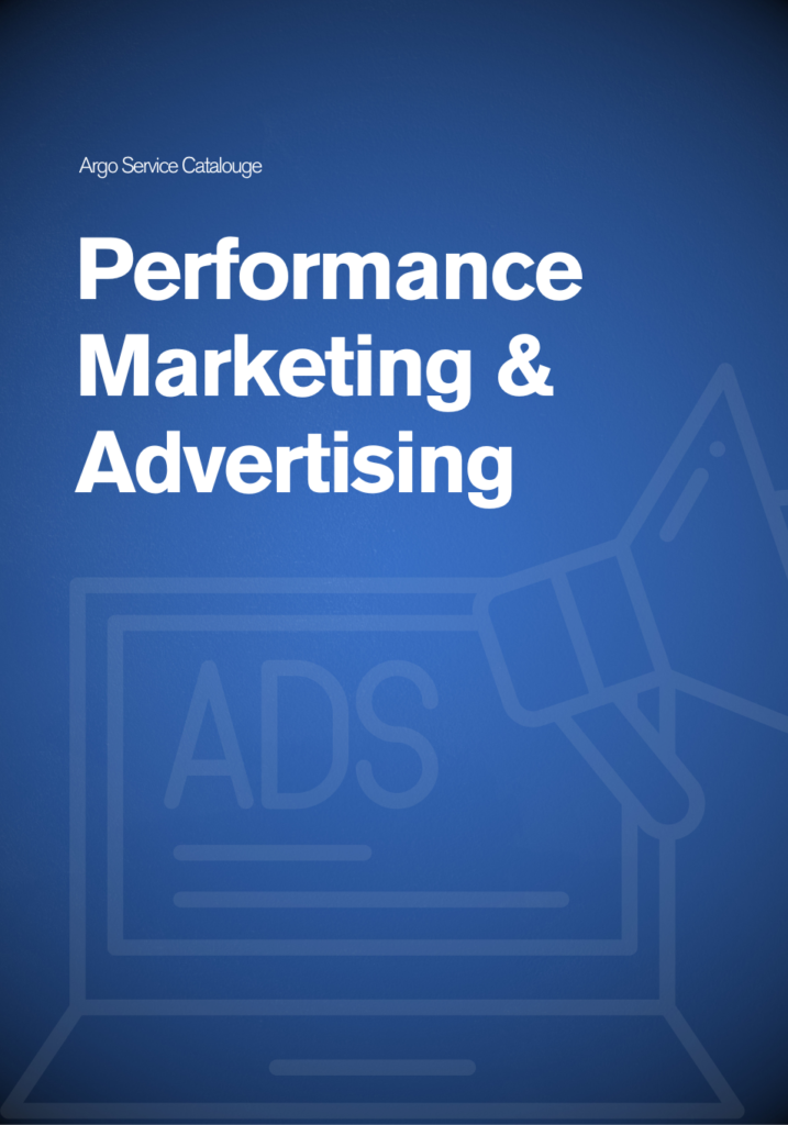 Performance marketing Google Ads and Meta Ads campaigns by Argo agency KSA